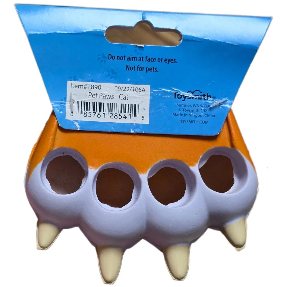 Toysmith Pet Paws Cat Paw Fist Puncher Costume Accessory Fun Novelty Toy‎